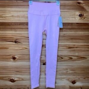 Spiritual Gangster NEW Love sculpt light pink Leggings medium / large